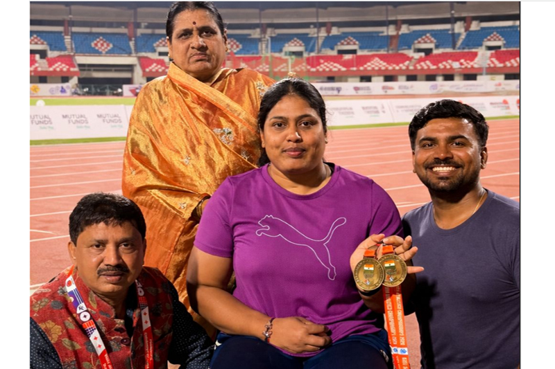 olamiyad Bhagyashree Jadhav : राष्ट्रीय पॅरा ॲथेलेटिक्स चॅम्पिअनशीप स्पर्धेत भाग्यश्री जाधव ठरली दोन सुवर्ण पदकांची मानकरी