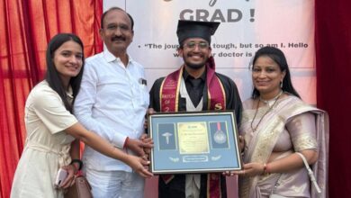 IMG 20260405 093524 Dr. Omkar Devsarkar : हिमायतनगरचा मान उंचावला! डॉ. ओंकार देवसरकर यांना ‘MBBS’ पदवी