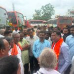 IMG 20260718 WA0055 Rajmata Jijau Buses : हदगाव आगाराच्या ताफ्यात चार ‘राजमाता जिजाऊ’ बसगाड्यांची भर