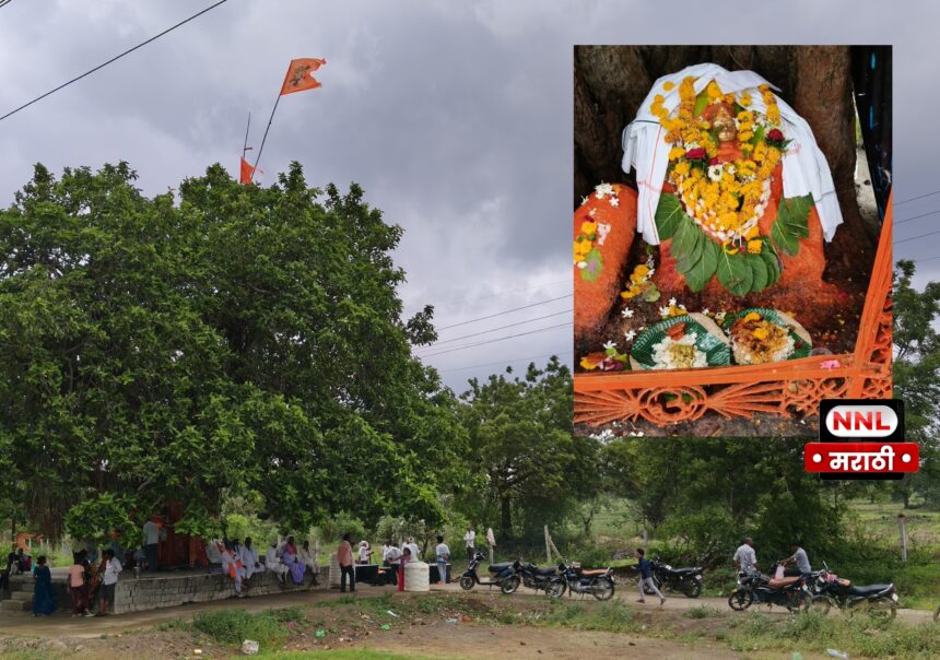 IMG 20260718 223302 Prayers for Rain : नवसाला पावणाऱ्या मारोतीरायाला पावसासाठी साकडे; हिमायतनगरात शेतकऱ्यांची महाप्रसादाची पंगत