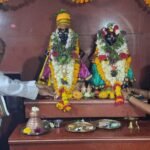 IMG 20260728 130811 प्रति पंढरपूर बहाद्दरपूर येथे मान्यवरांचा सत्कार; विठ्ठल-रुक्मिणी मंदिरात भक्तीमय वातावरण