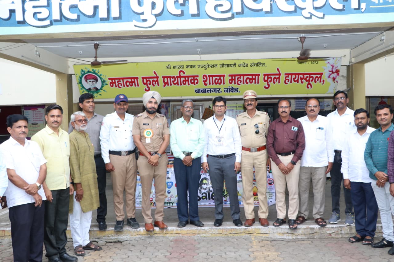 rast 2 Road safety awareness : रस्ता सुरक्षा जनजागृती अभियानाचा नांदेडमध्ये शुभारंभ; वाहतूक नियमांचे पालन करण्याचे आवाहन