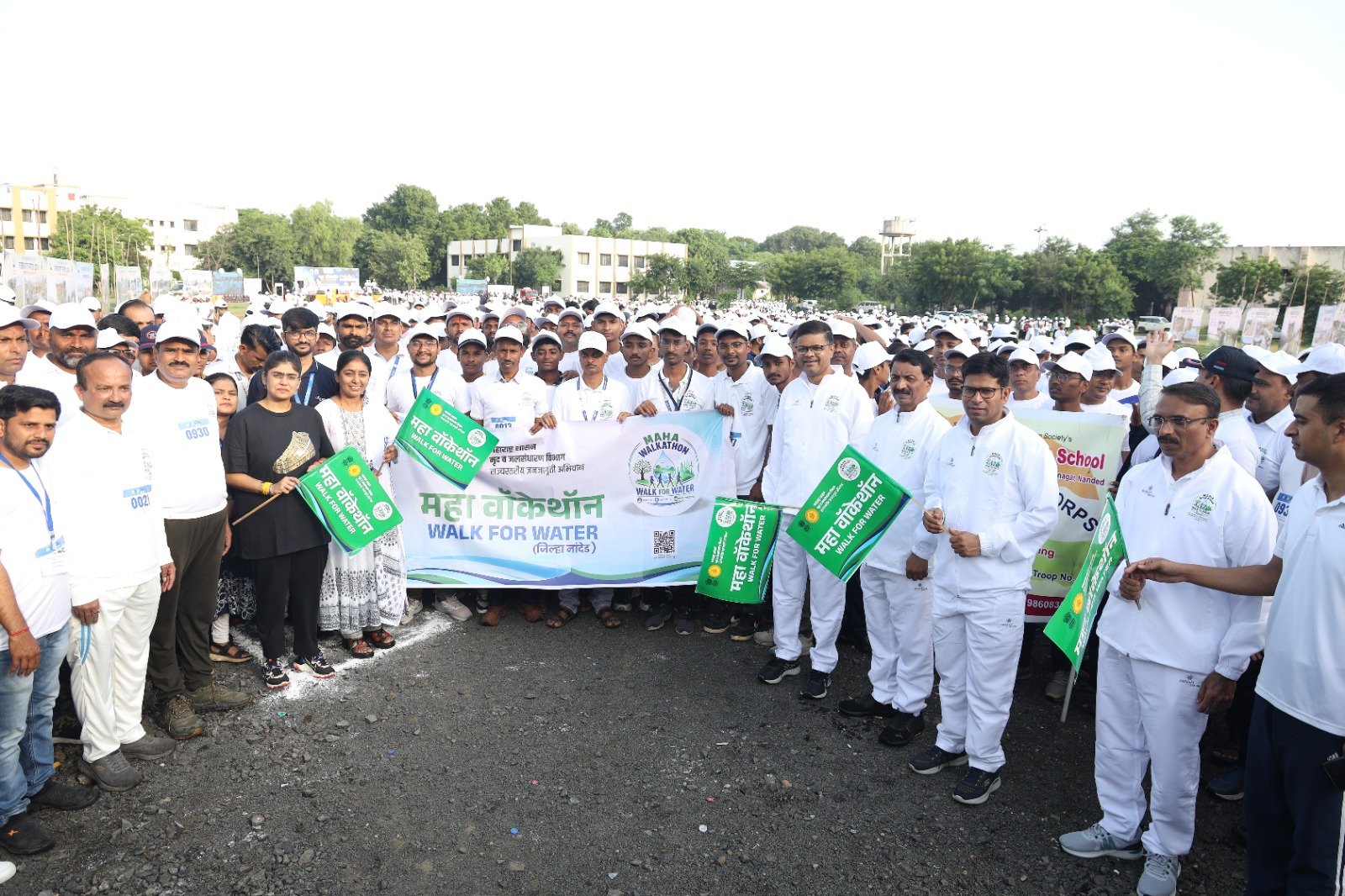 ‘पाणी आडवा, पाणी जिरवा’च्या गजरात नांदेडमध्ये जलसंधारण दिन साजरा 1 wok 1 ‘पाणी आडवा, पाणी जिरवा’च्या गजरात नांदेडमध्ये जलसंधारण दिन साजरा