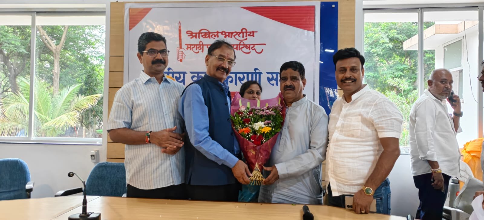 पत्रकारांच्या एकजुटीचा नवा अध्याय! अखिल भारतीय मराठी पत्रकार परिषदेच्या अध्यक्षपदी शिवराज काटकर 2 IMG 20260902 WA0007 पत्रकारांच्या एकजुटीचा नवा अध्याय! अखिल भारतीय मराठी पत्रकार परिषदेच्या अध्यक्षपदी शिवराज काटकर