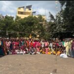 IMG 20260908 WA0026 विद्यार्थिनींच्या प्रेमाने शिक्षक दिन फुलला; दहीहंडीने प्रशालेत अवतरले गोकुळ!