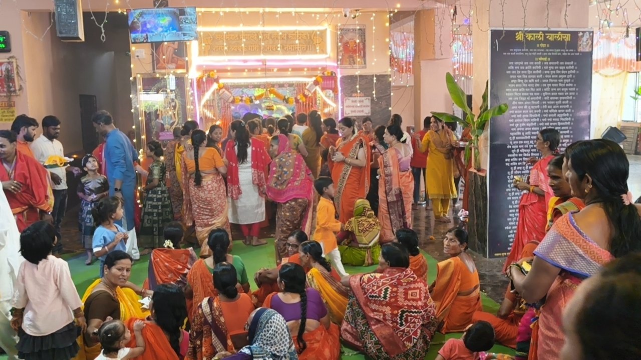 IMG20261011113814 01 ‘उदे गं अंबे उदे’च्या जयघोषात हिमायतनगरच्या माता कालिंका मंदिरात घटस्थापना