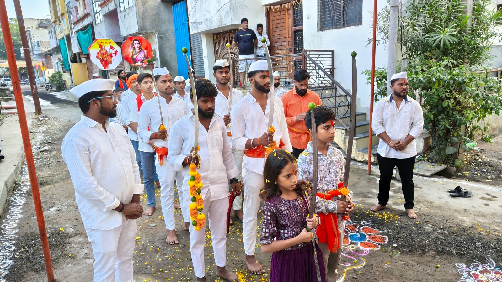 IMG20261018064852 scaled वाढोण्यात दुर्गामाता दौडीचा भगवा हुंकार! जय भवानी, जय शिवाजी, जय श्रीरामच्या जयघोषाने आसमंत दुमदुमला