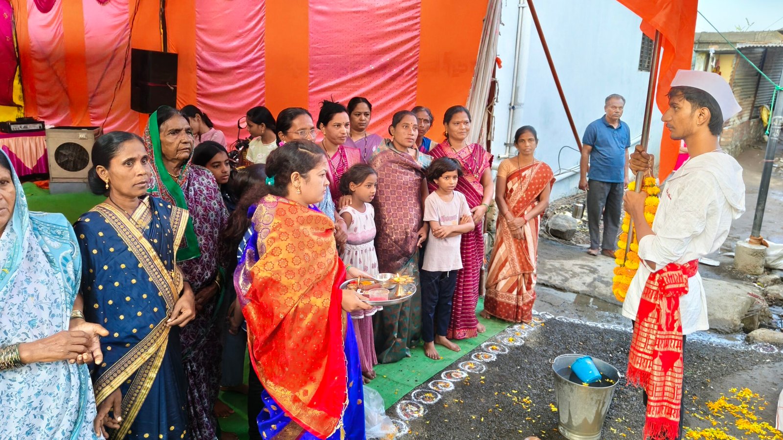 IMG20261018064902 scaled वाढोण्यात दुर्गामाता दौडीचा भगवा हुंकार! जय भवानी, जय शिवाजी, जय श्रीरामच्या जयघोषाने आसमंत दुमदुमला
