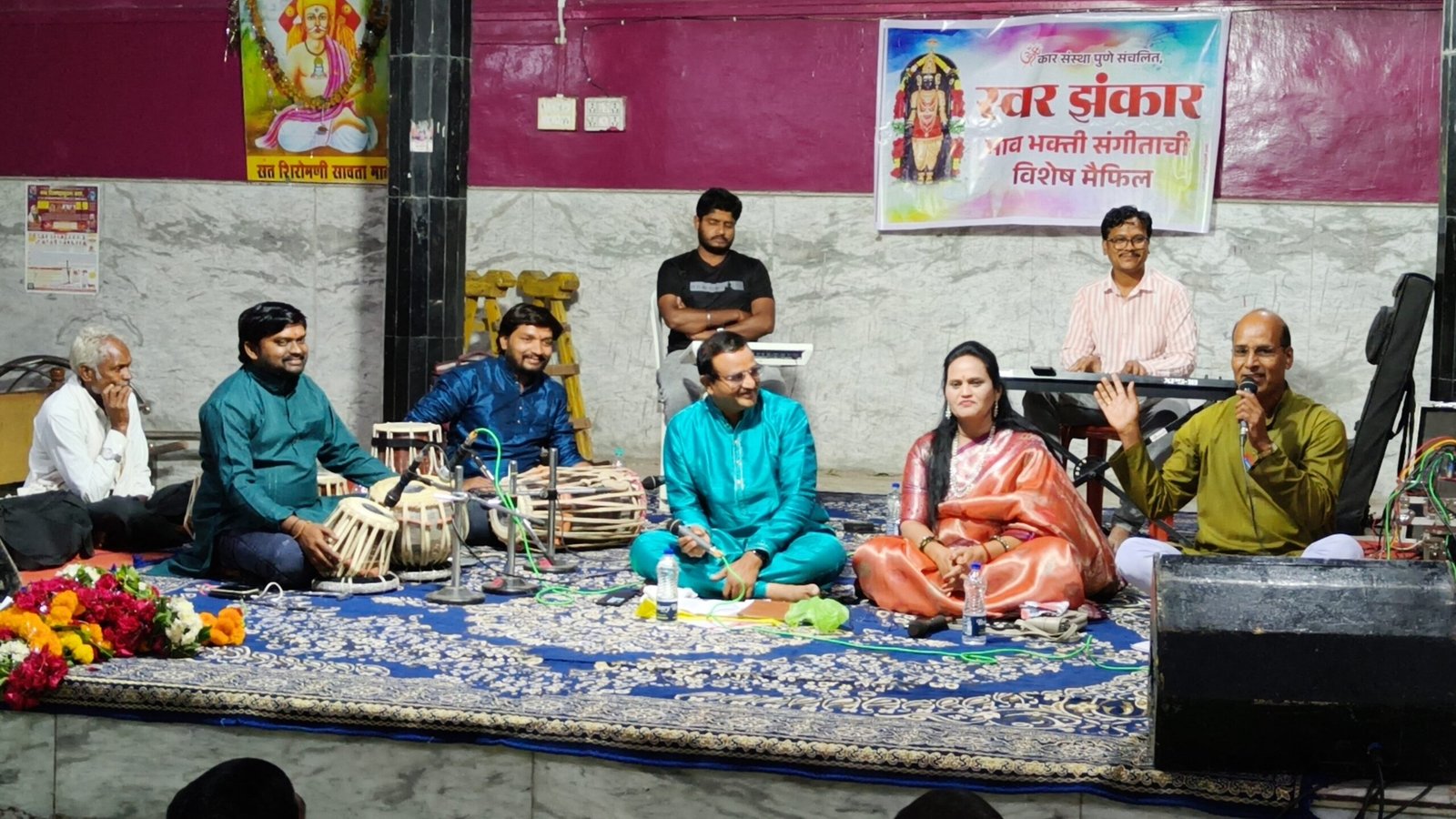IMG20261025214729 scaled चंद्राच्या शीतल चांदण्यात रंगली ‘स्वरझंकार’ची सुरेल मैफिल!