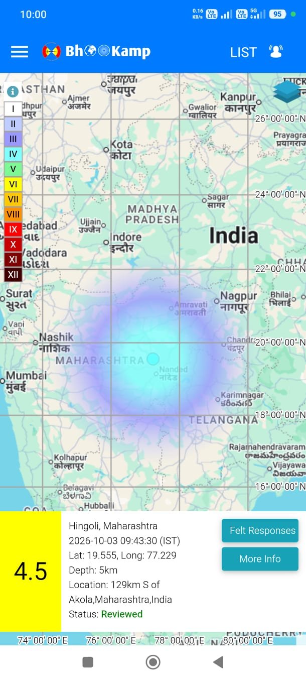 WhatsApp Image 2026 10 03 at 10.27.29 भूकंपाच्या धक्क्यांनी नांदेड-हिंगोली हादरले; प्रशासन सतर्क नांदेडमध्ये जीवित व वित्तहानी नाही